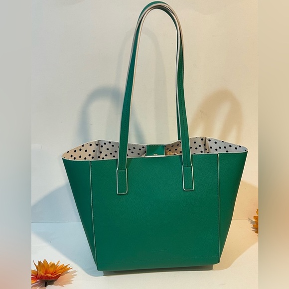 Tommy Bahama Green reversible Large Tote shoulder bag - Picture 1 of 7